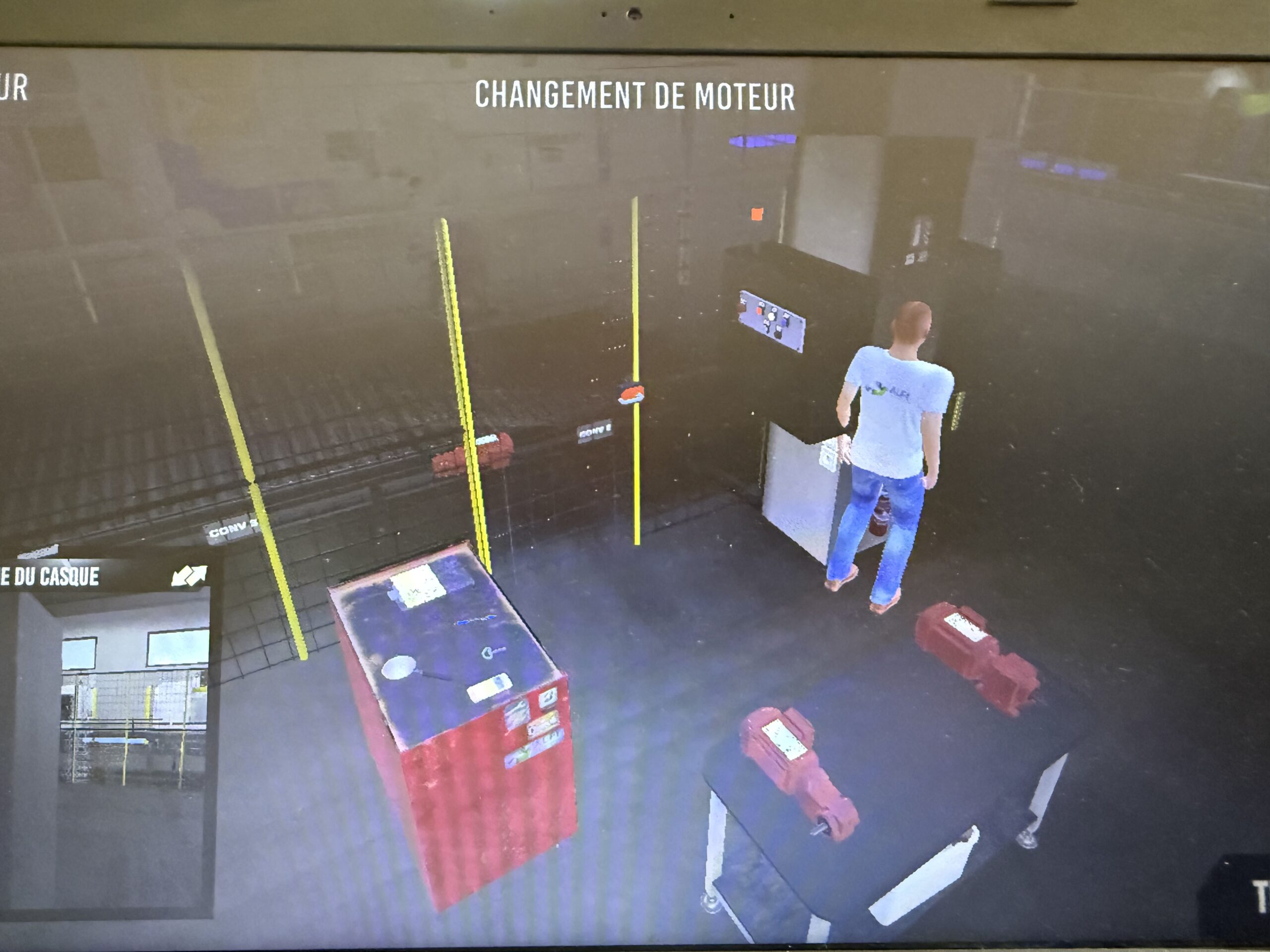Mise en situation immersive de formation à la sécurité électrique ACSP